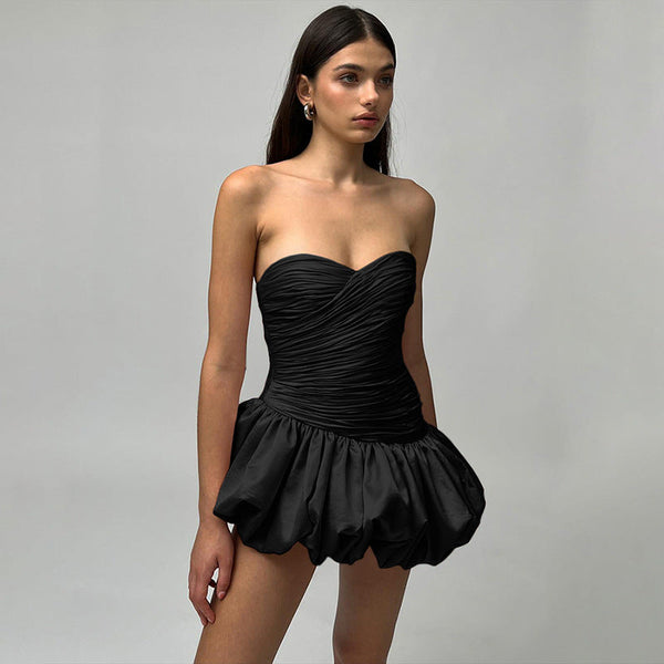 Viorella Rosette Mini Dress